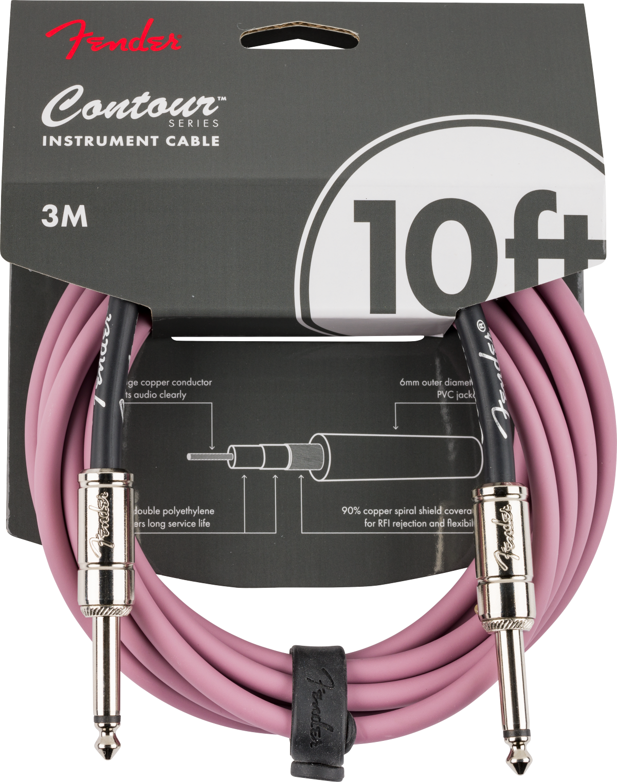 Fender Contour Instrument Cable - Regent Sounds