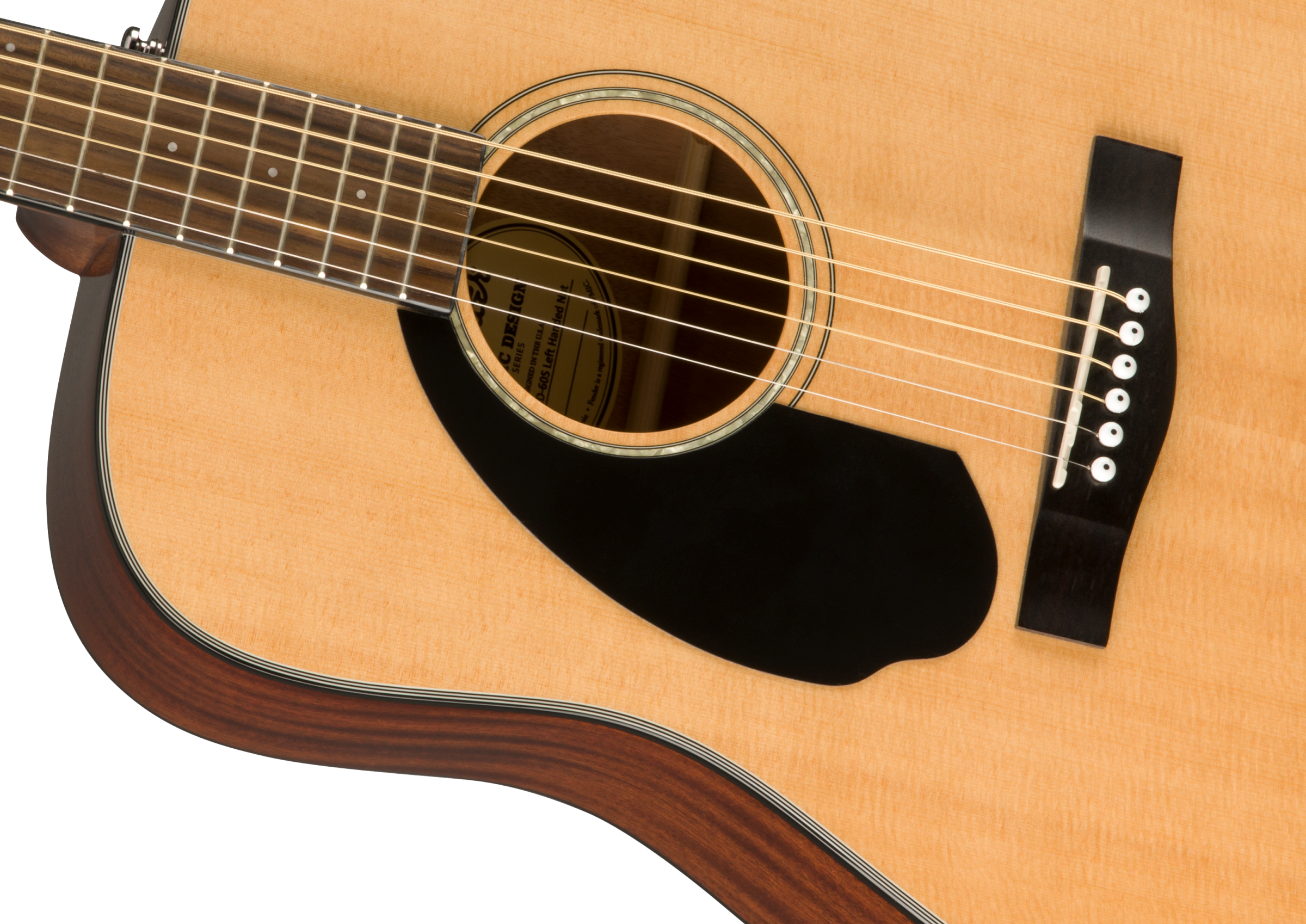 Fender CD-60S Left Handed, Natural - Regent Sounds