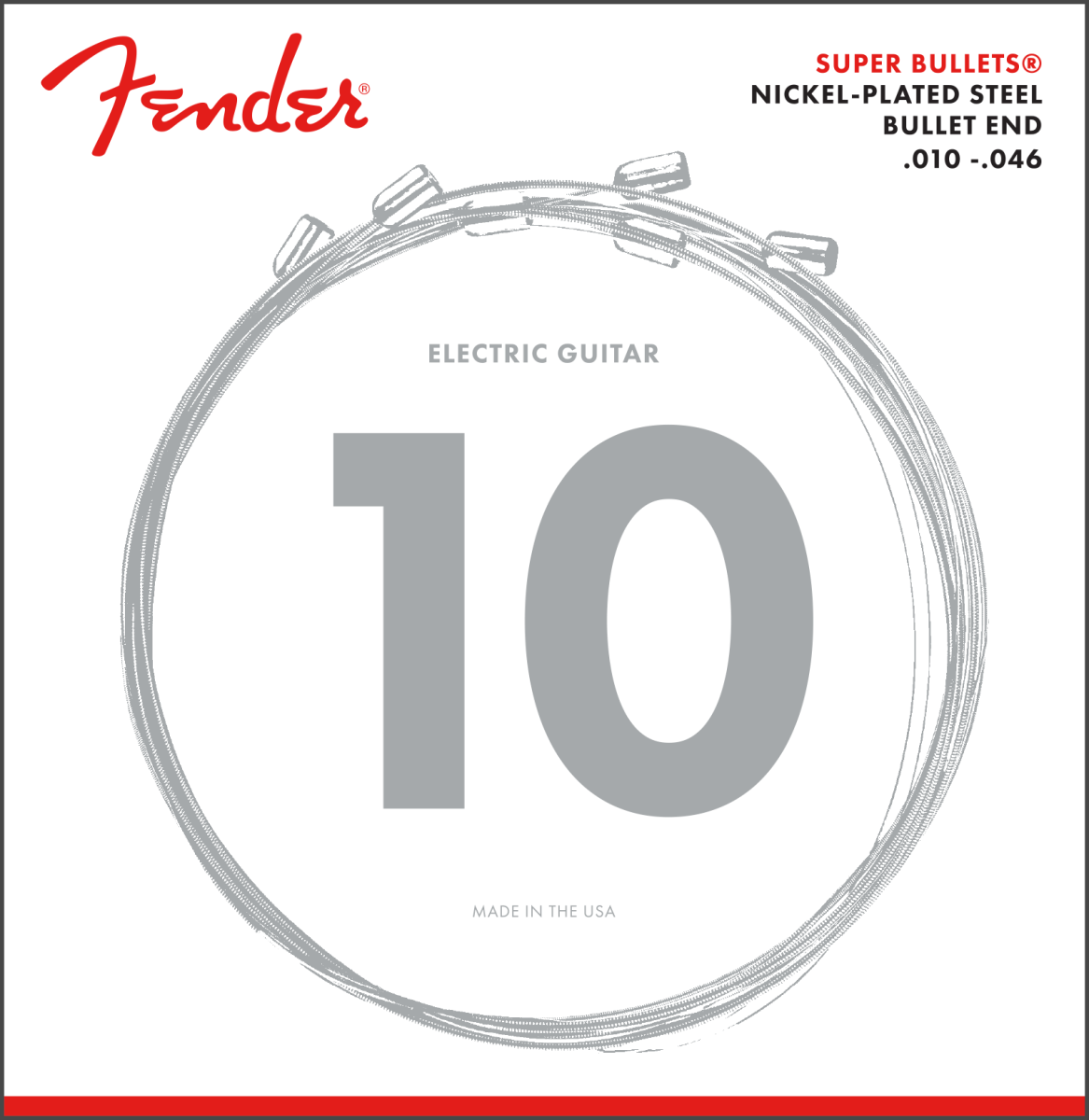 Fender Super Bullet Strings, Bullet End - Regent Sounds