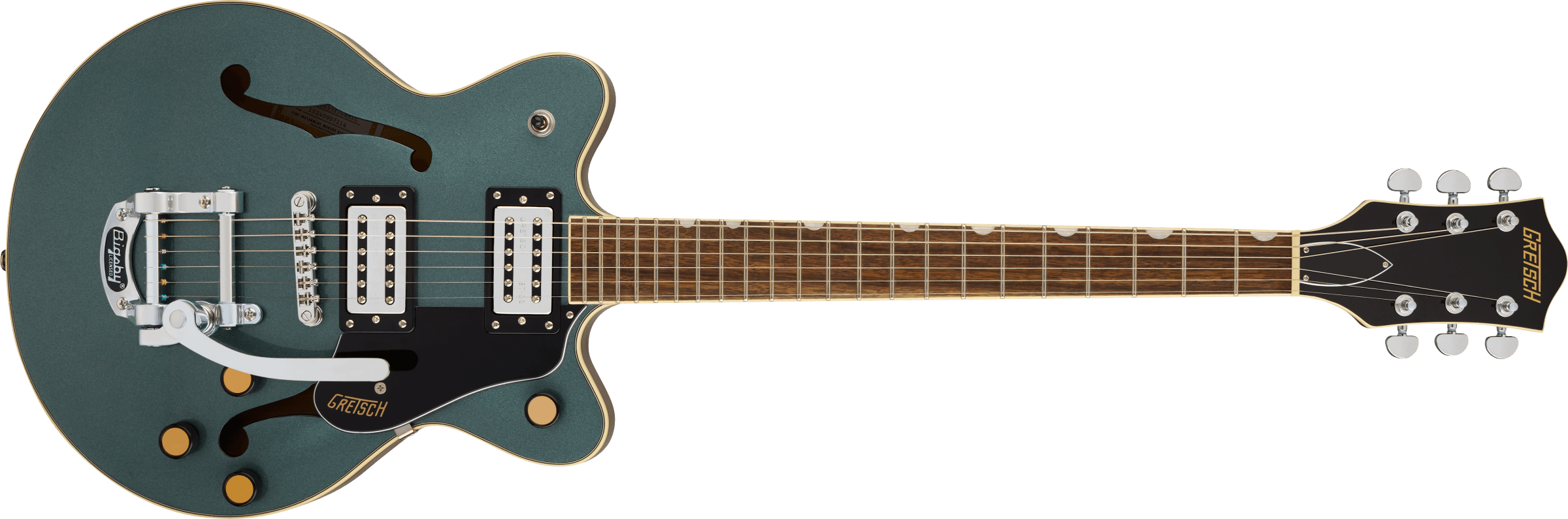 Gretsch G2655T Streamliner Centre Block Jr. with Bigsby, Gunmetal - Regent Sounds