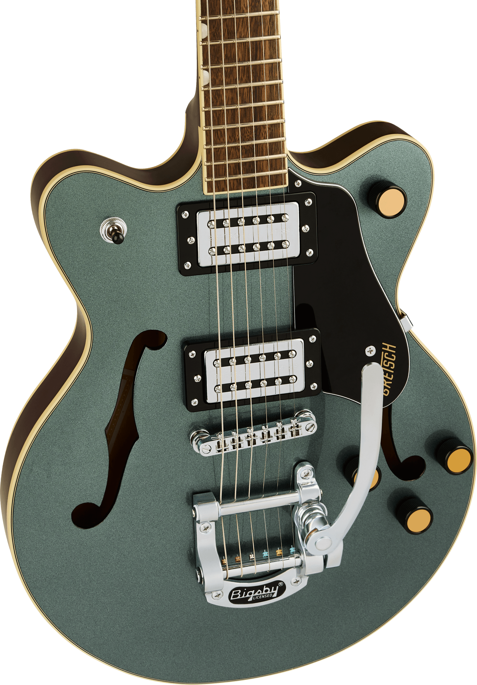Gretsch G2655T Streamliner Centre Block Jr. with Bigsby, Gunmetal - Regent Sounds