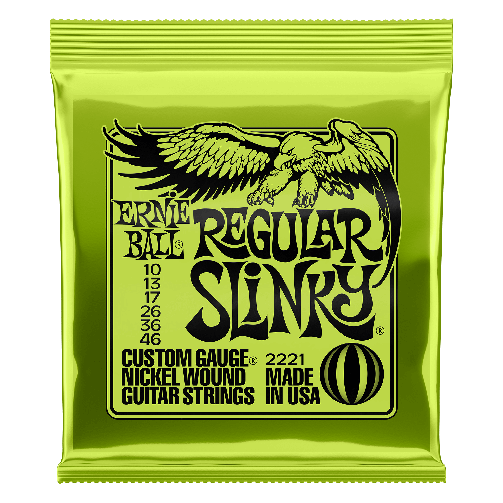 Ernie Ball  Regular Slinky 2221 10-46 - Regent Sounds