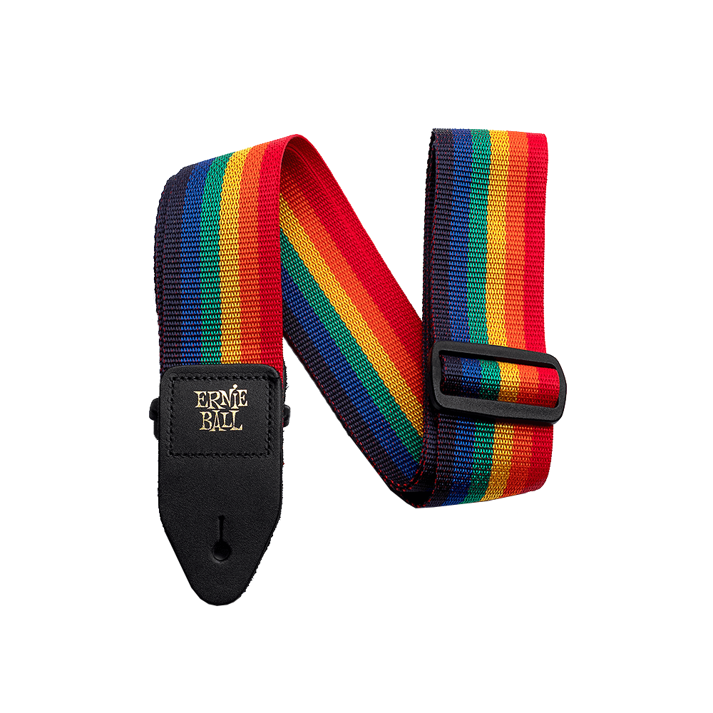 Ernie Ball Poly Strap Rainbow - Regent Sounds