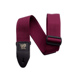 Ernie Ball Poly Strap Burgundy
