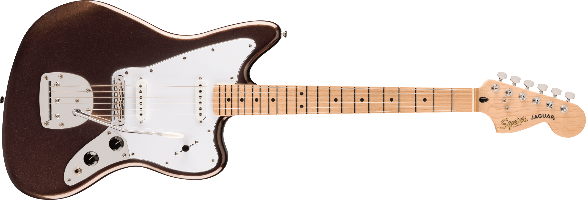Squier Affinity Series Jaguar, Mystic Metallic Brown - Regent Sounds