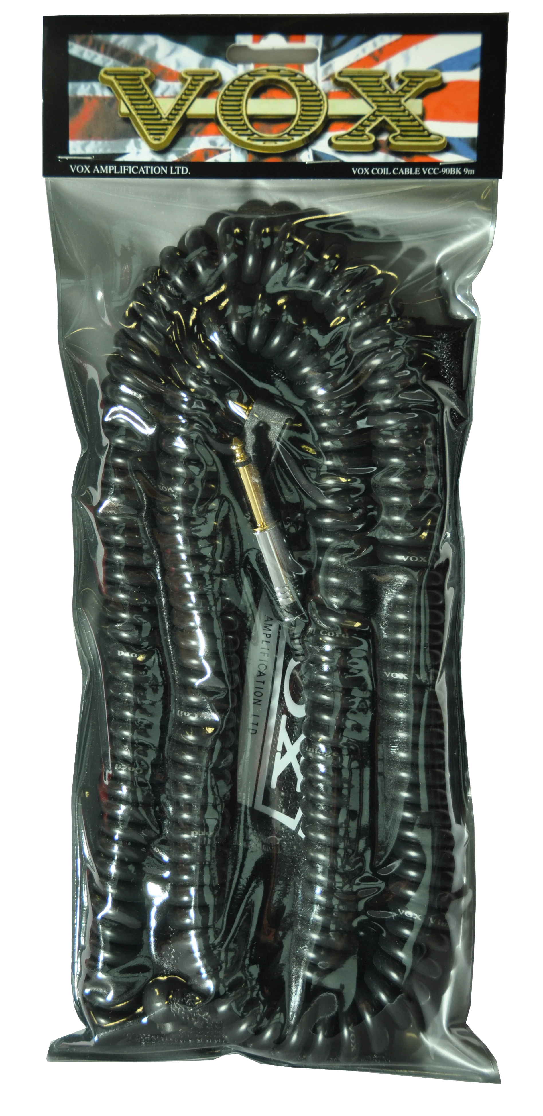 Vox Coil Cable Black 9m - Regent Sounds