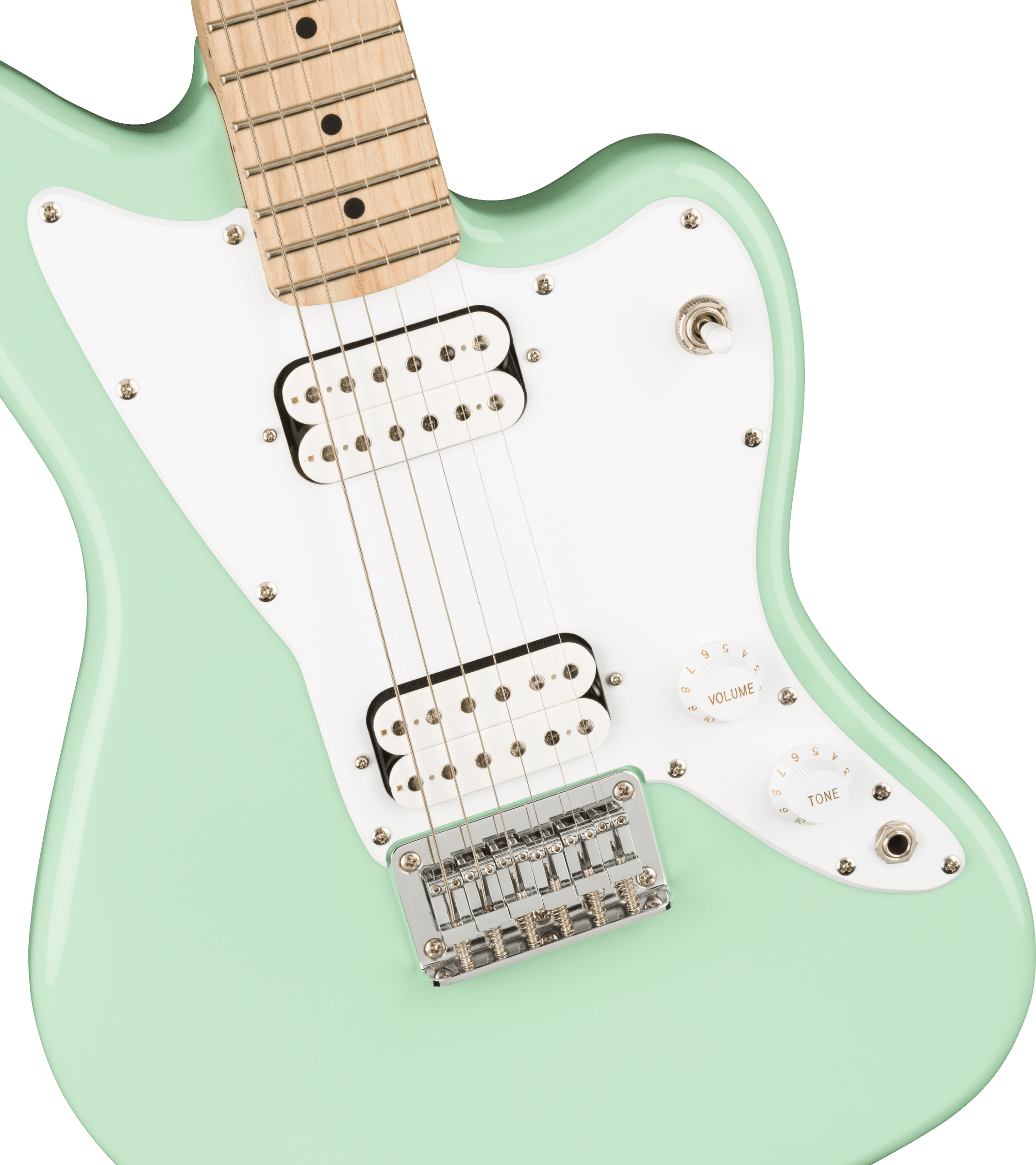 Squier Mini Jazzmaster HH Surf green - Regent Sounds