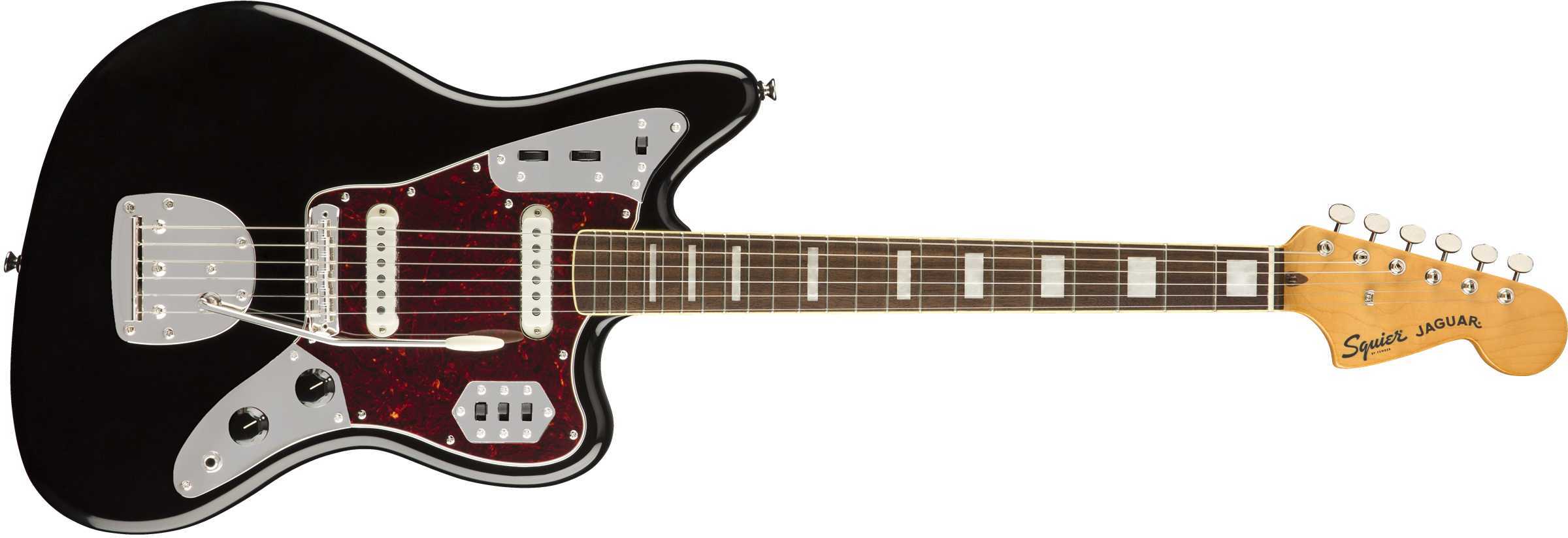 Squier Classic Vibe 70s Jaguar Black LRL - Regent Sounds