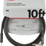 Fender Professional Series 10' Cable Angle Black - Regent Sounds