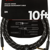 Fender Deluxe Series 10' Cable Angled Black Tweed - Regent Sounds