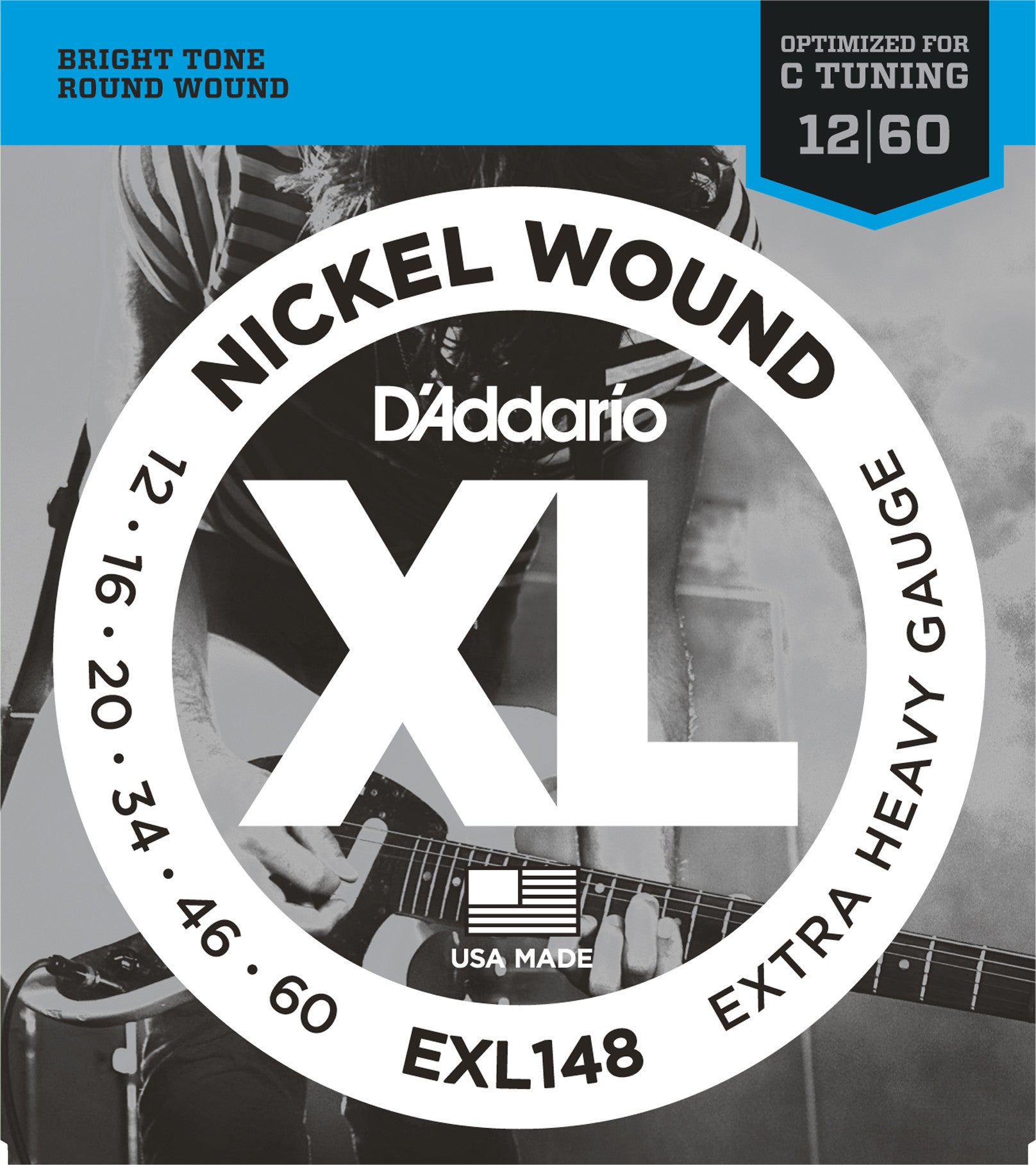 D'addario EXL148 12-60 - Regent Sounds