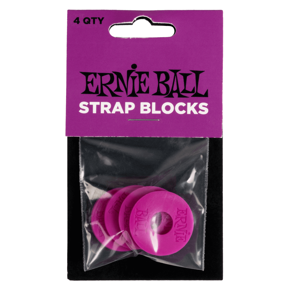 Ernie Ball Strap Blocks 4pk - Regent Sounds