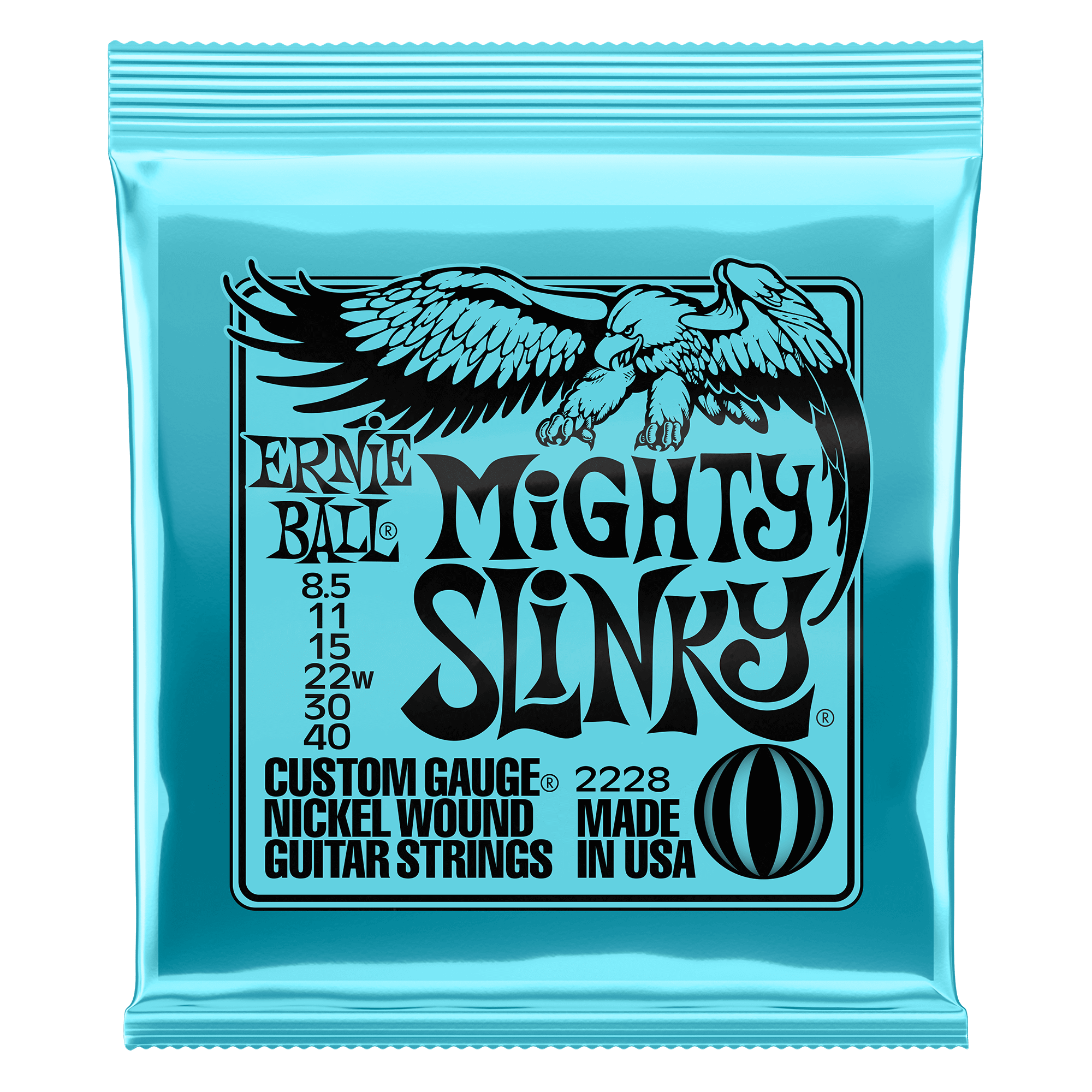 Ernie Ball Mighty Slinky 8.5 - 40 - Regent Sounds