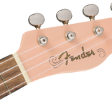 Fender Venice Soprano Uke Shell Pink