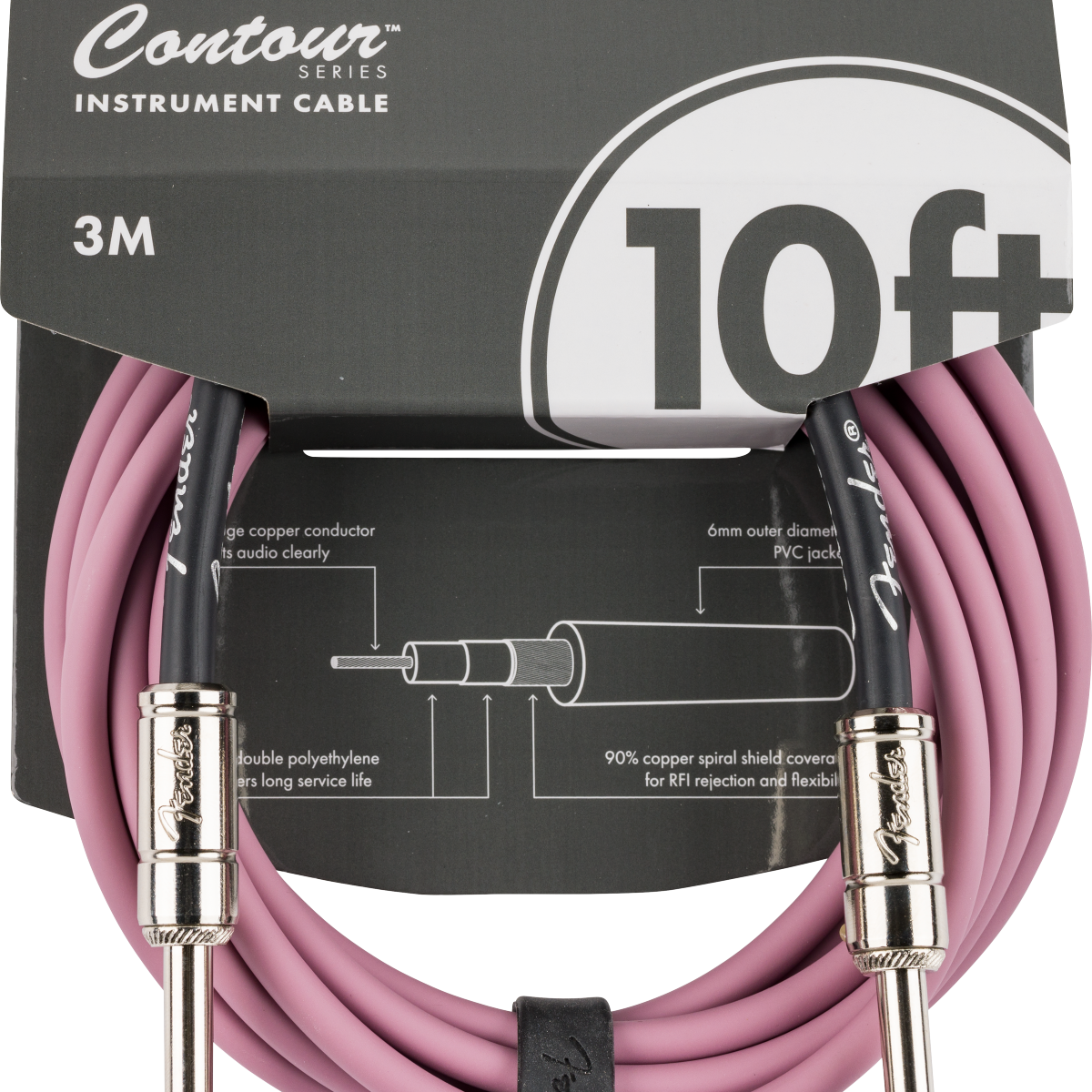 Fender Contour Instrument Cable - Regent Sounds
