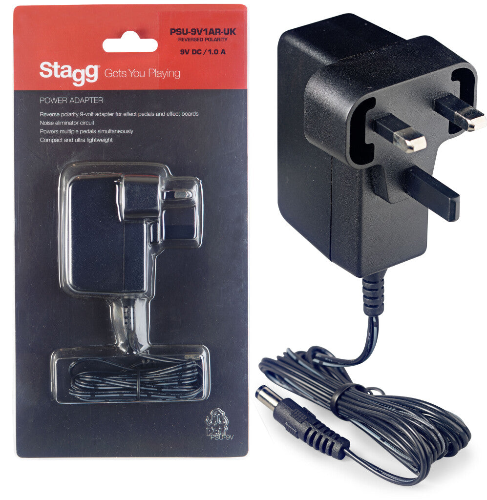 STAG PSU-9V1AR-UK Reverse polarity - Regent Sounds