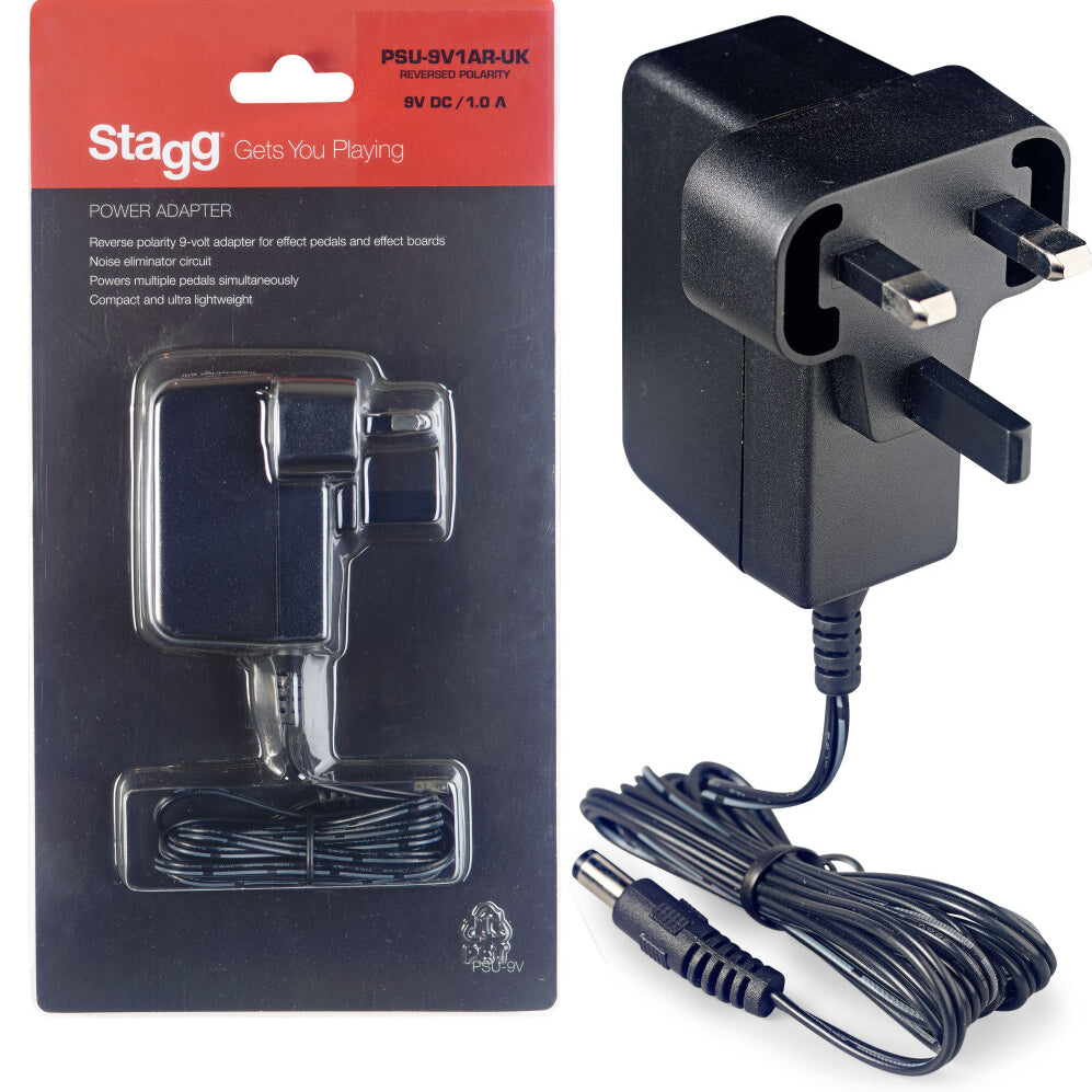 STAG PSU-9V1AR-UK Reverse polarity - Regent Sounds