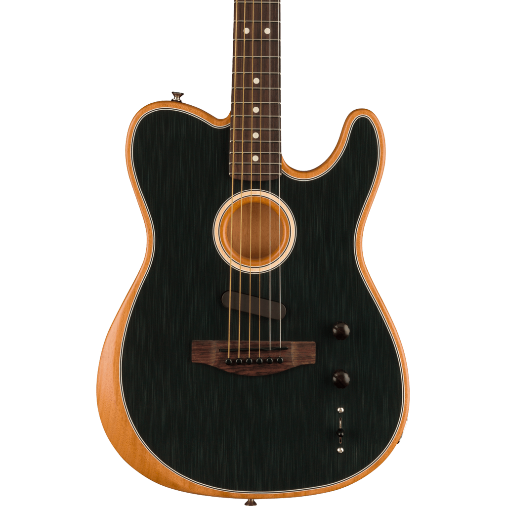 Fender Acoustasonic Player Telecaster, Brushed Black - Regent Sounds