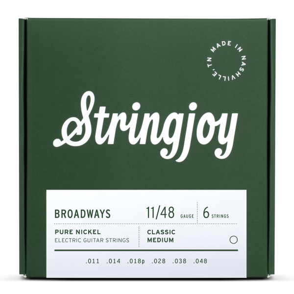 Stringjoy Broadways 11-48 Pure Nickle - Regent Sounds