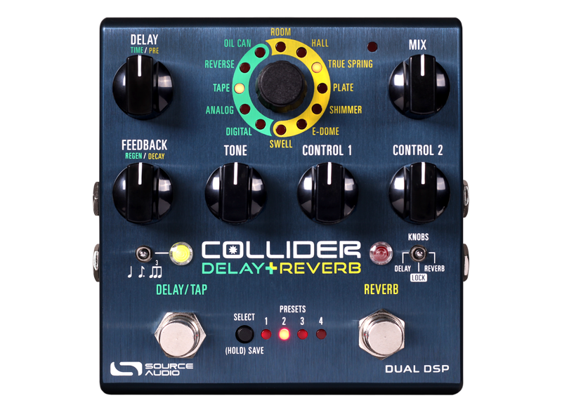 Source Audio Collider Delay and Reverb - Regent Sounds