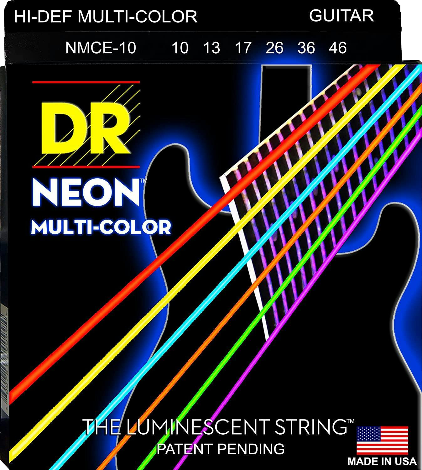 DR HI-DEF Neon Multi-Col 10-46 - Regent Sounds