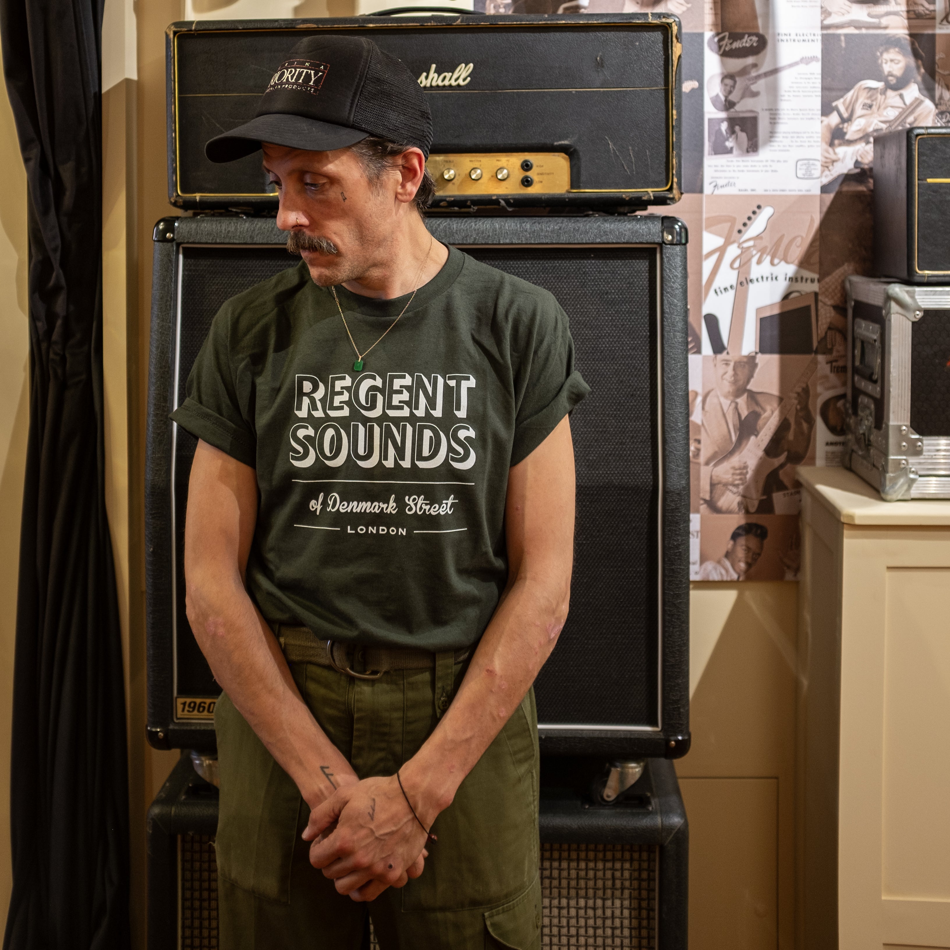 Regent Sounds Ltd T-Shirt Green - Regent Sounds