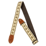 Gretsch G Brand Strap Diamond Brown Ends - Regent Sounds