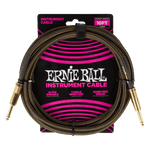 Ernie Ball Braided 10ft, Pay Dirt - Regent Sounds