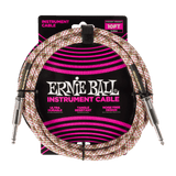Ernie Ball Braided Straight/Straight 10FT - Emerald Argyle - Regent Sounds