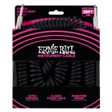 Ernie Ball Coil Cable Black 30ft - Regent Sounds