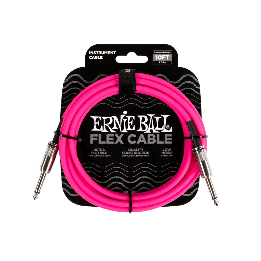 Ernie Ball Flex 10ft - Pink - Regent Sounds