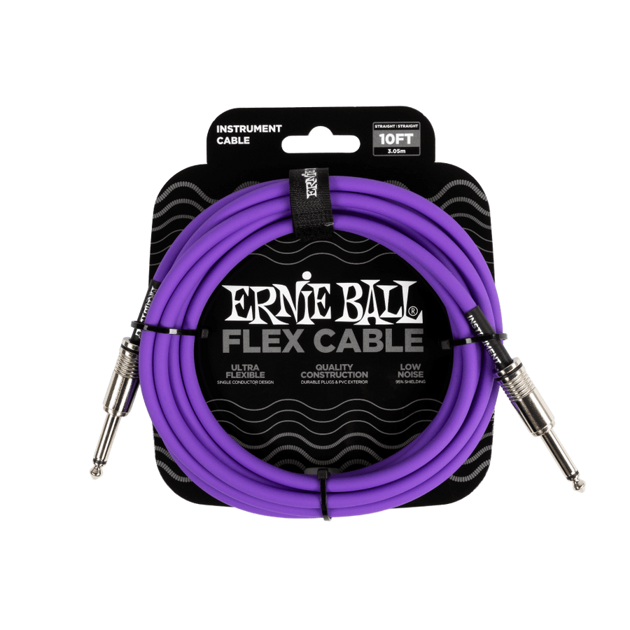 Ernie Ball Flex 10ft - Purple - Regent Sounds