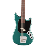 Fender American Professional Classic Mustang Bass, Faded Sherwood Green Metallic - Regent Sounds