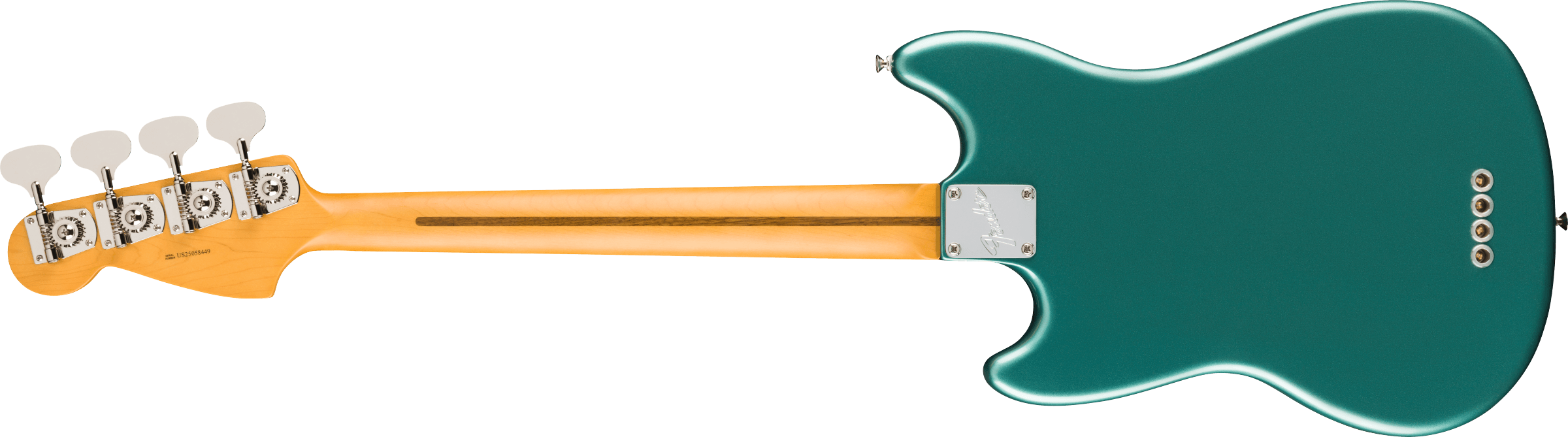 Fender American Professional Classic Mustang Bass, Faded Sherwood Green Metallic - Regent Sounds