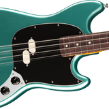 Fender American Professional Classic Mustang Bass, Faded Sherwood Green Metallic - Regent Sounds
