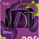 Fender J Mascis Coil Cable, 30' Purple - Regent Sounds