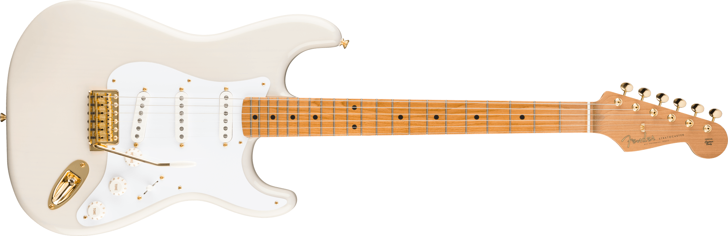 Fender Limited Edition Vintera II '50s Stratocaster, Roasted Maple Fingerboard, White Blonde - Regent Sounds