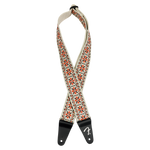 Fender Pasadena Woven Strap, Lattice Orange - Regent Sounds