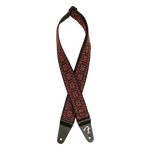 Fender Pasadena Woven Strap, Lattice Red - Regent Sounds
