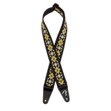 Fender Pasadena Woven Strap, Yellow Clover - Regent Sounds