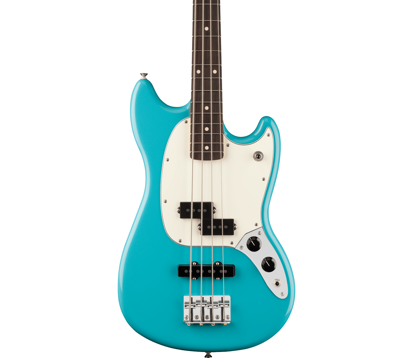 Fender Player II Mustang Bass PJ, Aquatone Blue - Regent Sounds