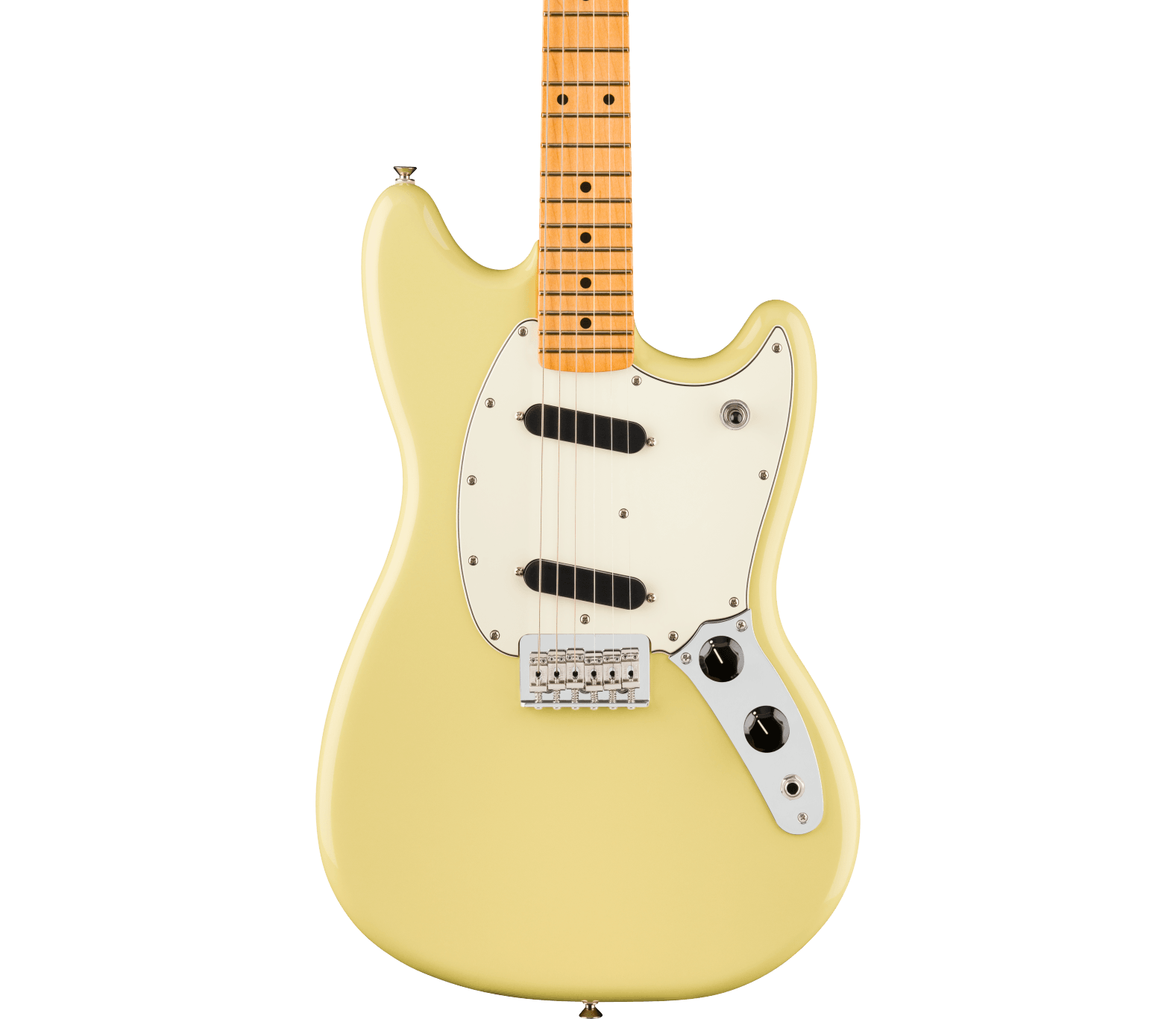 Fender Player II Mustang, Maple Fingerboard, Hialeah Yellow - Regent Sounds