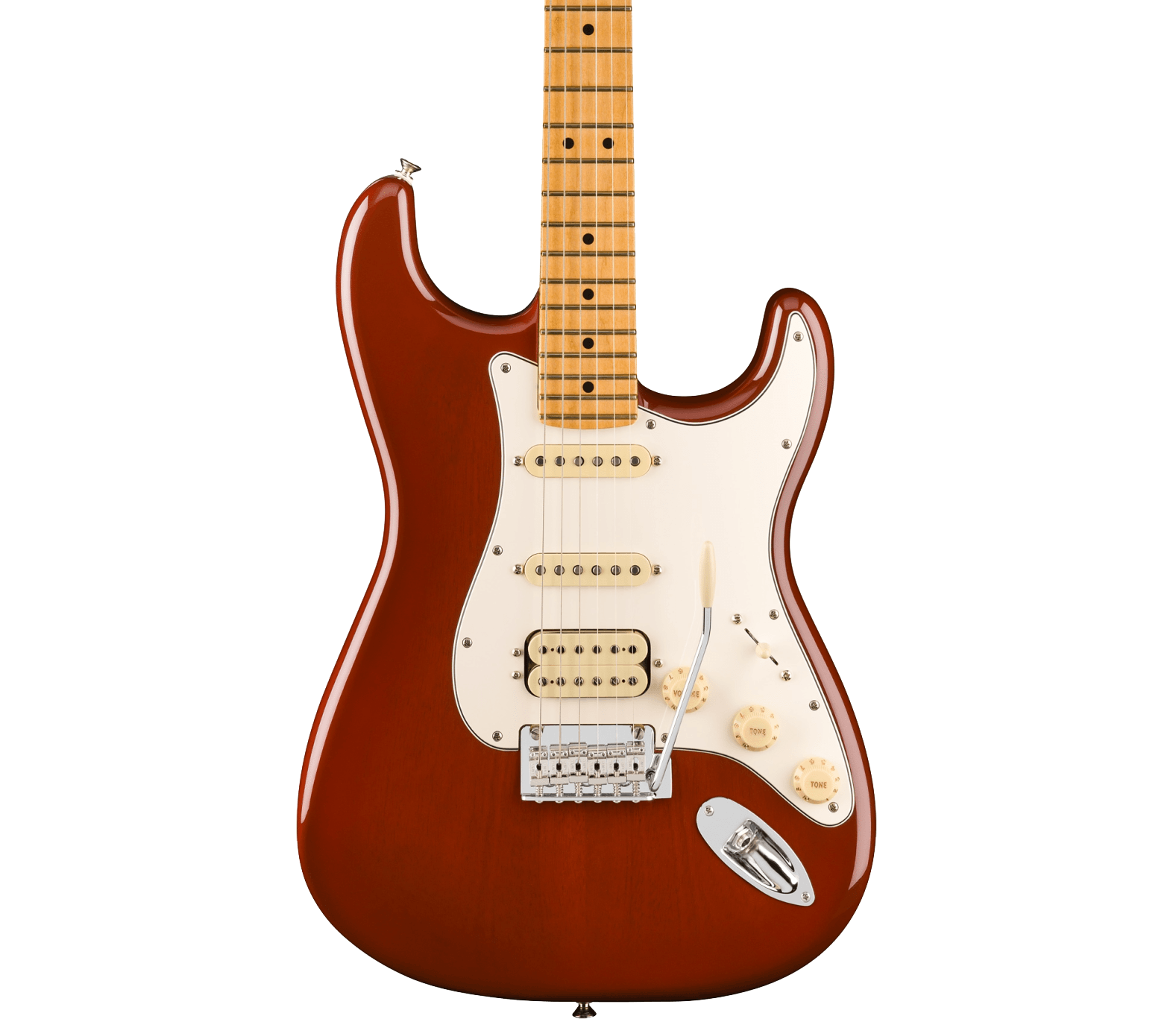 Fender Player II Stratocaster HSS, Maple Fingerboard, Mocha Burst Body