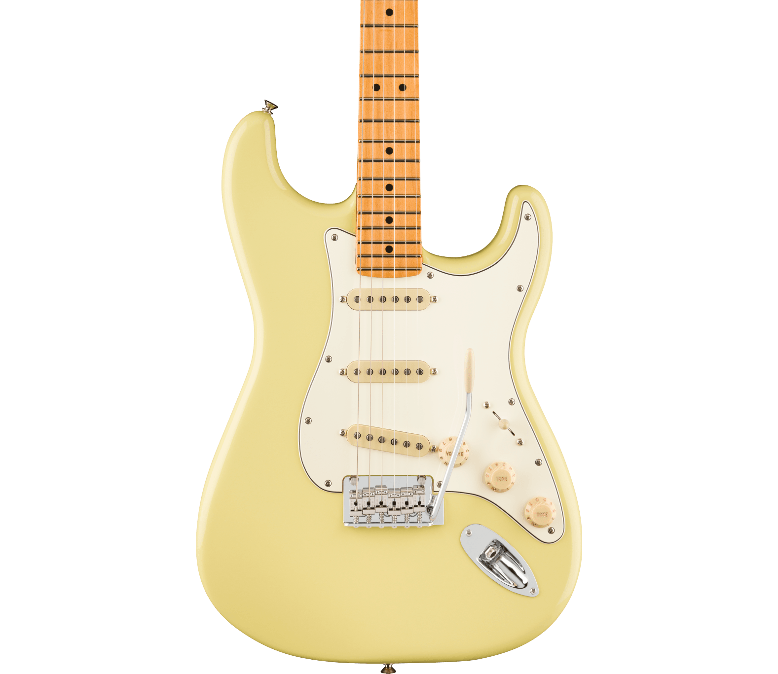 Fender Player II Stratocaster, Maple Fingerboard, Hialeah Yellow - Regent Sounds