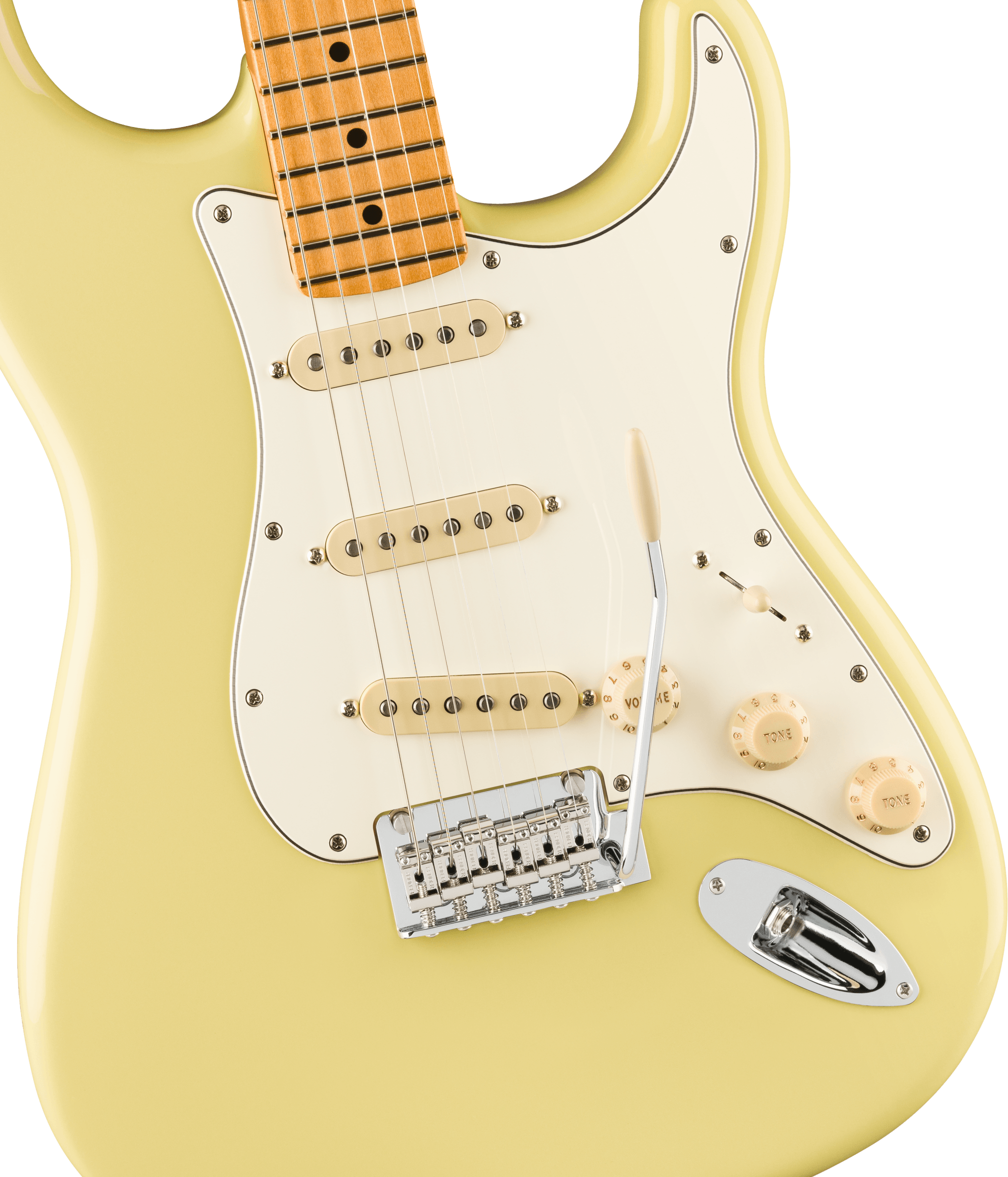 Fender Player II Stratocaster, Maple Fingerboard, Hialeah Yellow - Regent Sounds