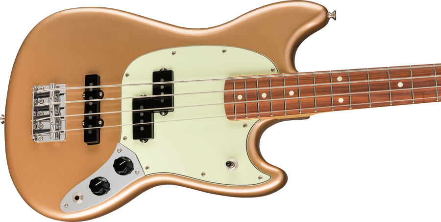 Fender Player Mustang Bass PJ, Firemist Gold - Regent Sounds