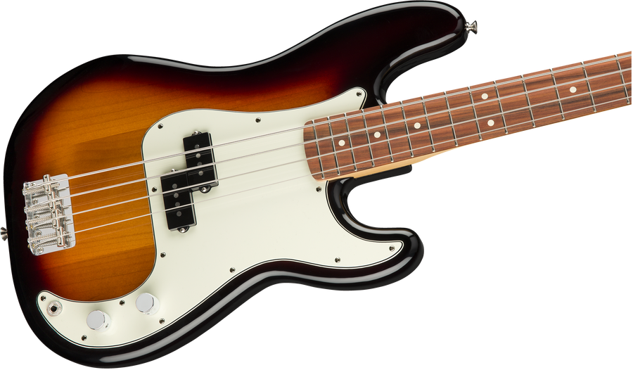Fender Player Precision Bass, Pau Ferro Fingerboard, 3-Colour Sunburst - Regent Sounds