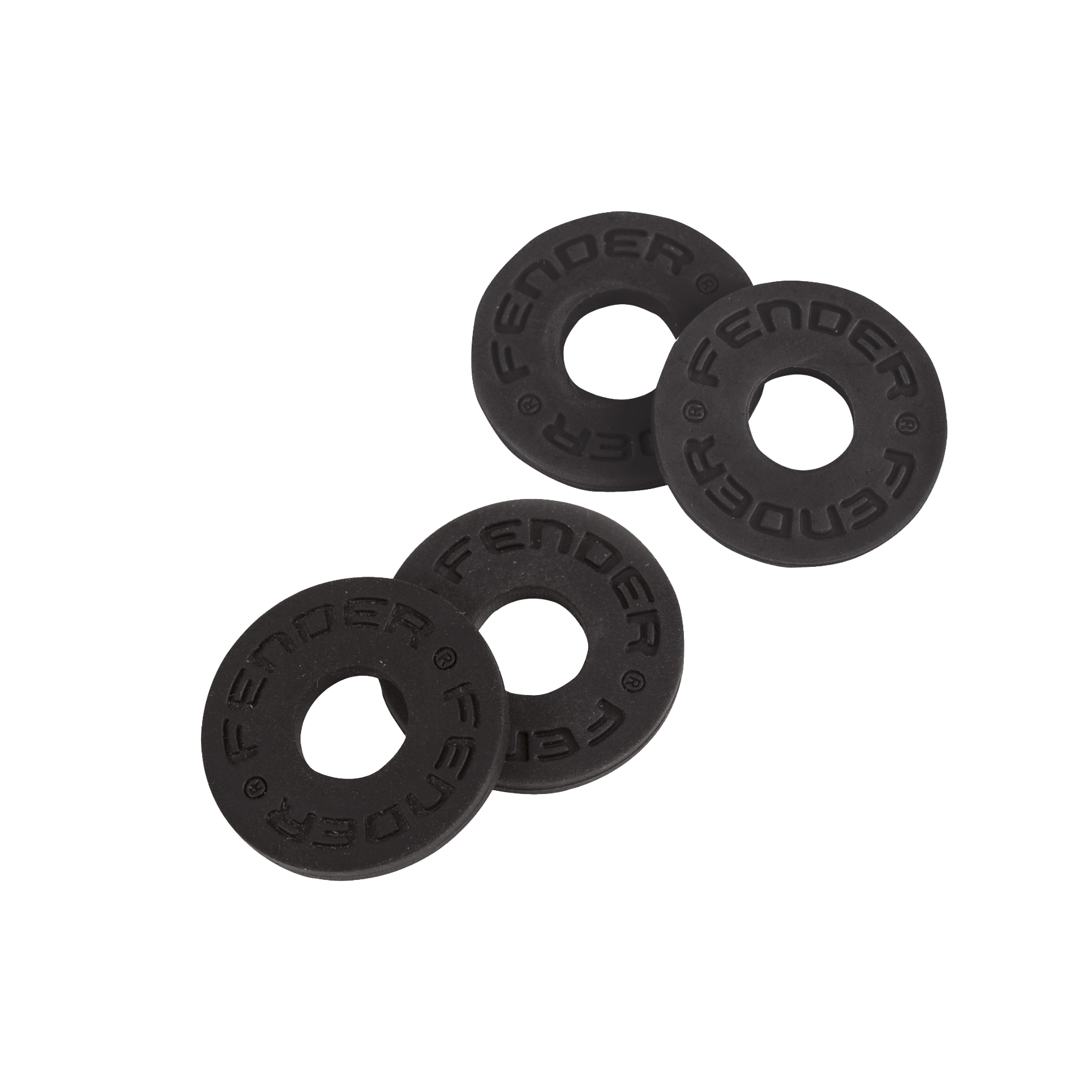 Fender Strap Blocks, 4-Pack, Black - Regent Sounds