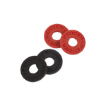 Fender Strap Blocks, 4-Pack, Black and Red - Regent Sounds