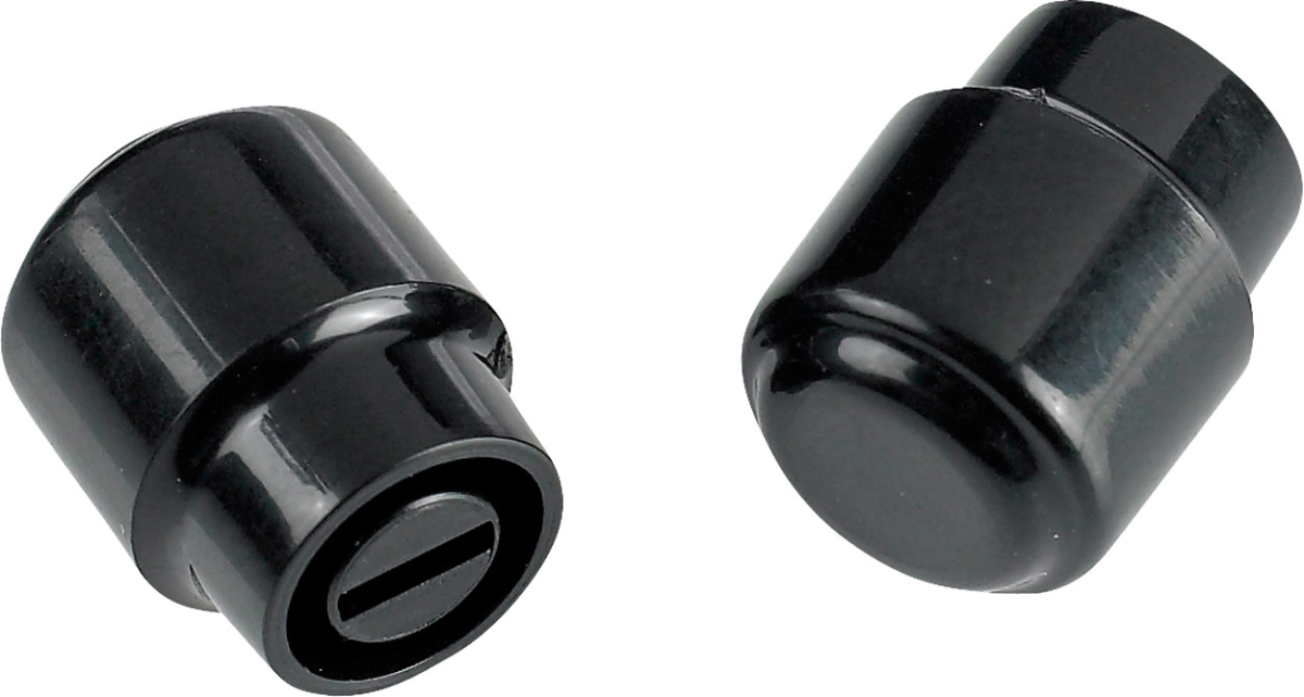 Fender  Telecaster "Barrel" Switch Tips, Black (2) - Regent Sounds